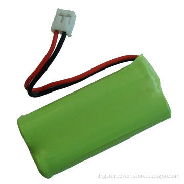 Ni-MH Cordless Phone Battery for Uniden BT1022 AT-T BT184342, Panasonic KXTG4311N, 2.4V, 750mAh